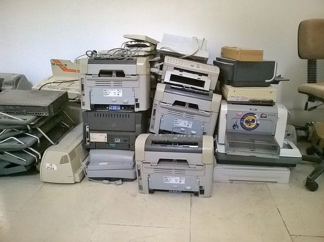 old printers